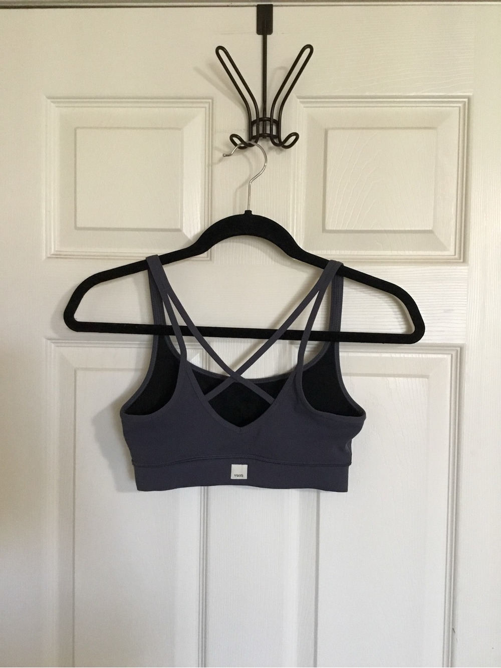 Vuori mindset bra gray size XS